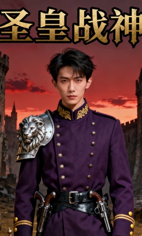 短剧《圣皇战神》海报