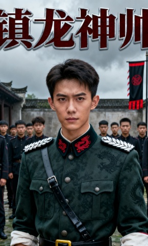 短剧镇龙神帅海报