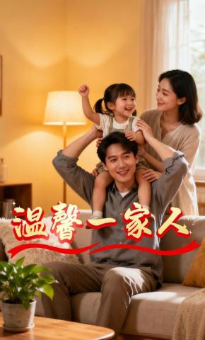 短剧温馨一家人海报