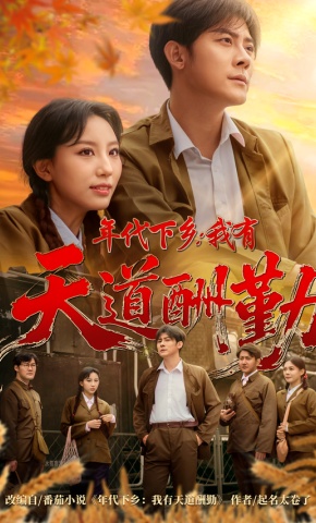 短剧《年代下乡：我有天道酬勤》海报