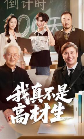 短剧《我真不是高材生》海报