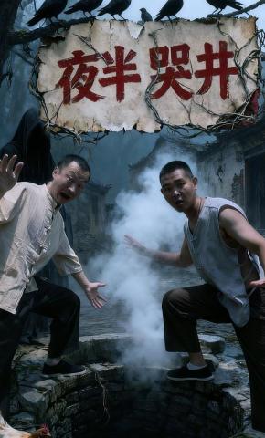 短剧夜半哭井海报