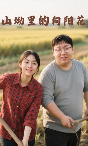 短剧《山坳里的向阳花》海报