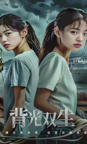 短剧背光双生海报