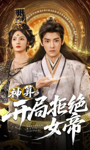 短剧《神算，开局拒绝女帝》海报