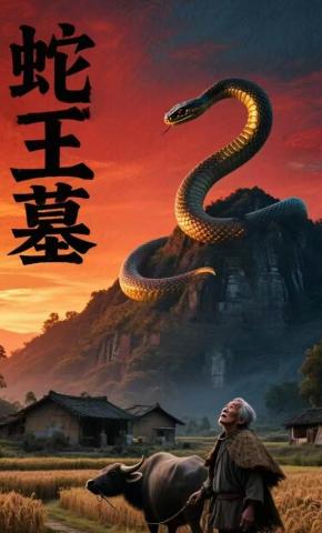 短剧《蛇王墓》海报