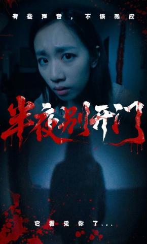 短剧《半夜别开门》海报