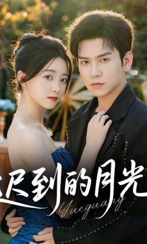 短剧《迟到的月光》海报