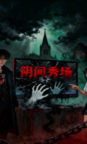 短剧《阴间秀场》海报