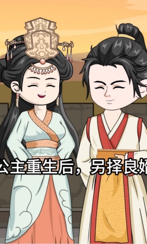 短剧《公主重生后，另择良婿》海报