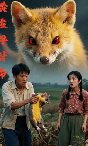 短剧《黄皮子讨命》海报