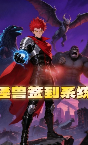 短剧《怪兽签到系统》海报