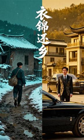 短剧《衣锦还乡》海报