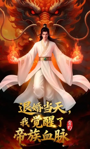 短剧《退婚当天，我觉醒了帝族血脉》海报