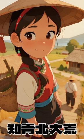 短剧《知青北大荒》海报