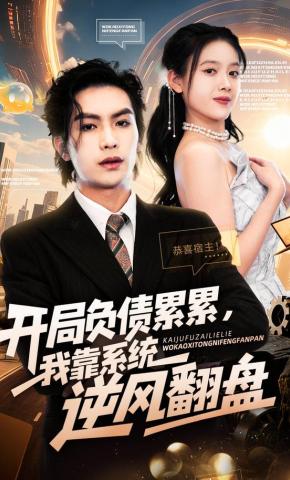 短剧《开局负债累累，我靠系统逆风翻盘》海报