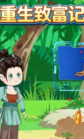 短剧《重生致富记》海报