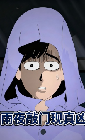 短剧《雨夜敲门现真凶》海报