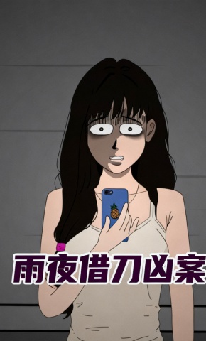 短剧《雨夜借刀凶案》海报