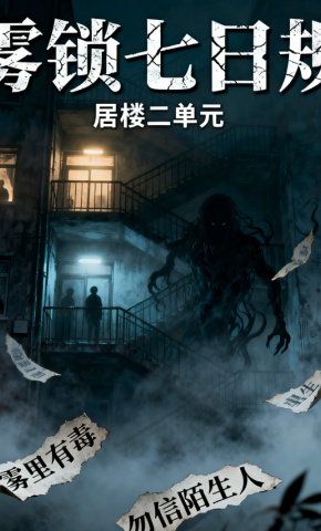 短剧《雾锁七日规》海报