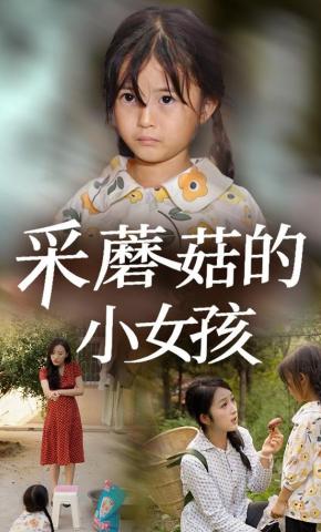 短剧《采蘑菇的小女孩》海报