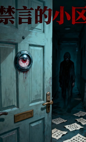 短剧《禁言的小区》海报