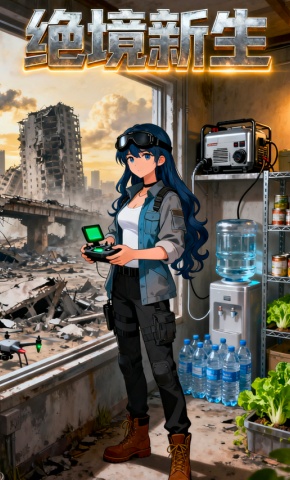 短剧《绝境新生》海报