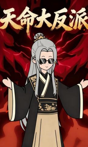 短剧《天命大反派》海报