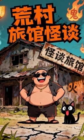 短剧《荒村旅馆怪谈》海报