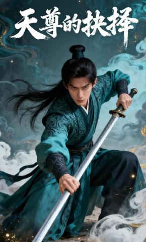 短剧《天尊的抉择》海报