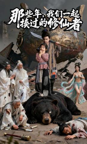 短剧《那些年，我们一起揍过的修仙者》海报