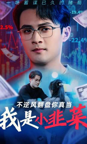 短剧《不逆风翻盘，你真当我是小韭菜》海报