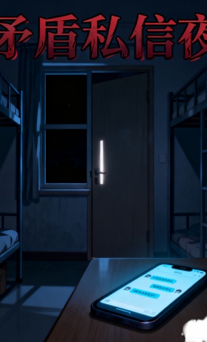 短剧《矛盾私信夜》海报