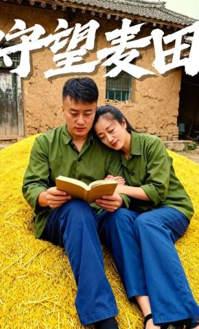 短剧《守望麦田》海报