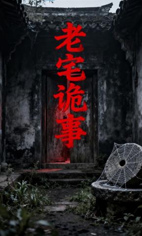 短剧《老宅诡事》海报