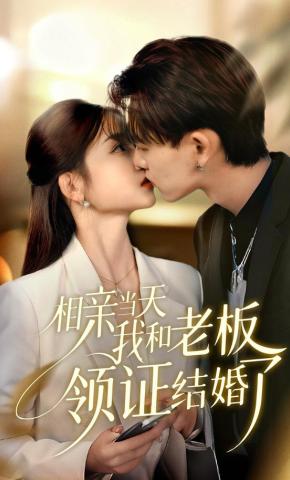 短剧《相亲当天我和老板领证结婚了》海报