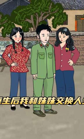 短剧《重生后我和妹妹交换人生》海报