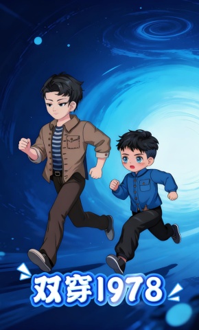 短剧《双穿1978》海报