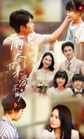 短剧《雨尽甘来爱不晚》海报