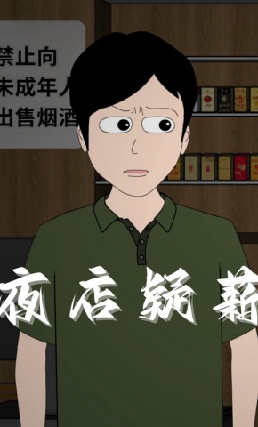 短剧《夜店疑薪》海报
