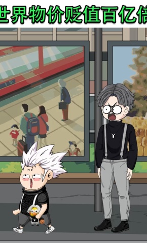 短剧《世界物价贬值百亿倍》海报