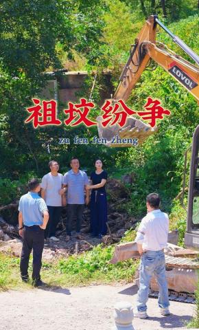 短剧祖坟纷争海报