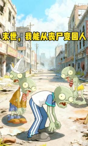 短剧《末世，我能从丧尸变回人》海报
