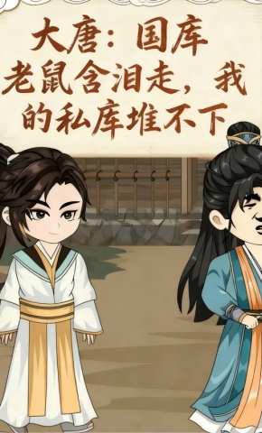 短剧《大唐：国库老鼠含泪走，我的私库堆不下》海报