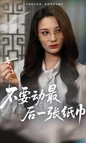 短剧《不要动最后一张纸巾》海报