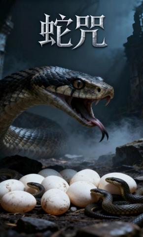 短剧《蛇咒》海报