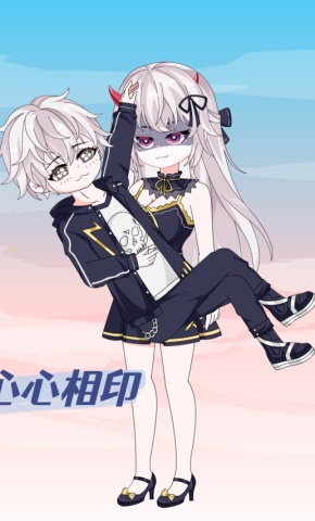 短剧《心心相印》海报