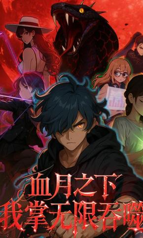 短剧《血月之下，我掌无限吞噬》海报