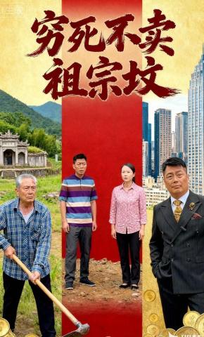 短剧《穷死不卖祖宗坟》海报