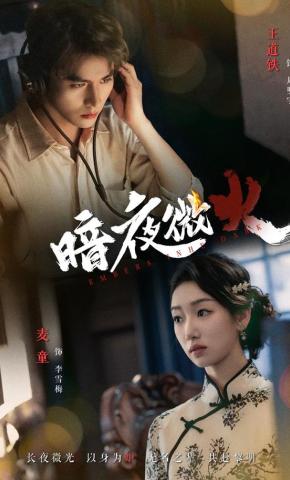 短剧《暗夜微火》海报